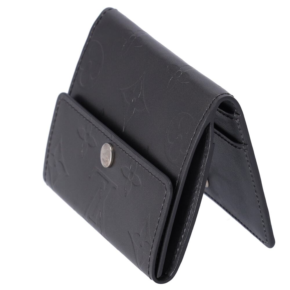 Louis Vuitton Ludlow Monogram MatCoin Case M65122 Noir Calfskin - Picture 3 of 7